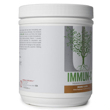 Universal Nutrition Immun-C Sports Nutrition Immune Support - Vitamin C & D Powder, Magnesium, Electrolytes and More, Orange Flavor, 100 Scoops