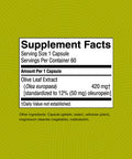 Nature'S Sunshine Olive Leaf Extract Concentrate 60 Capsules