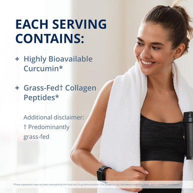 Metagenics - Golden Fusion Highly Bioavailable Curcumin and Grass-Fed Collagen Peptides 30 Servings