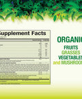 Whole Earth Sea from Natural Factors Organic Fermented Greens Vegan Whole Food Supplement Tropical 7.1 Oz