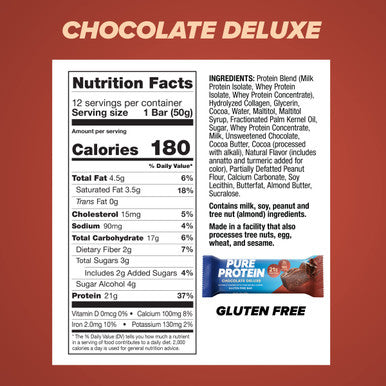 Optimum Nutrition Gold Standard Protein Shake 24G Protein Ready To Drink Protein Shake & Pure Protein Bars High Protein Nutritious Snacks To Support Energy Low Sugar Gluten Free