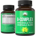 Peak Performance Raw Whole Food Vegan B Complex Supplement
