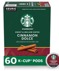 Starbucks K-Cup Coffee Pods, Caramel Naturally Flavored Coffee For Keurig Brewers, 100% Arabica, 1 Box (22 Pods)