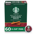 Starbucks K-Cup Coffee Pods, Caramel Naturally Flavored Coffee For Keurig Brewers, 100% Arabica, 1 Box (22 Pods)