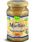 Rigoni Di Asiago Mielbio Italian Raw and Creamy Honey, Orange Blossom, 10.58 Ounce, (Pack of 1)