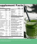 Rewind Best Tasting Super Greens Powder with 40+ Superfoods - Delicious Daily Green Powder with Vitamin B12 Zinc Vitamin C Magnesium & Calcium - Green Juice Superfood Mix - Peach Flavor