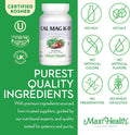 500 Mg Calcium Supplement With Vitamin D3 (2000 Iu), Magnesium (250 Mg) And Vitamin K2 (150 Mcg) - Bone, Teeth And Joint Support For Men And Women - 120 Capsules - Cal Mag K-D By Maxi Health