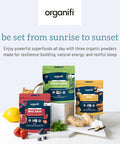 Organifi Sunrise To Sunset Power Box (9.5 Oz. Each) - Organic Superfood Powder - Green Juice, Red Juice, Golden Milk- 30-Day Supply - Vegan