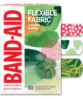 Band-Aid Brand Flexible Fabric Bandages, Forest, Assorted Sizes, 30 Ct