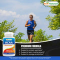 Best Naturals BCAA Branch Chain Amino Acid 3200mg per Serving 400 Capsules - Pharmaceutical Grade - 100% Pure Instantized Formula | Pre/Post Workout Bodybuilding Supplement | Boost Muscle Growth