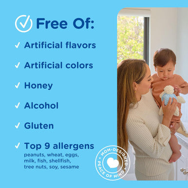 Mommy's Bliss Organic Baby Cough Syrup and Mucus + Immunity Support Contains Agave & Ivy Leaf 4 month+ 1.67 Fl Oz