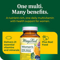 MegaFood Women'S One Daily Multivitamin For Women With Iron B Complex Vitamin C Vitamin D Biotin & More - Plus Real Food - Immune Support Supplement - Bone Health - Vegetarian - 36 Tabs