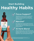 MaryRuth Organics Kids Brain Supplements for Memory and Focus and Attention 30 ML