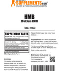 BulkSupplements HMB Powder (-Hydroxy -Methylbutyrate) - HMB Supplement for Muscle Recovery & Endurance - Calcium HMB - 1000mg (500 Grams - 1.1 lbs)