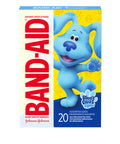 Band-Aid Brand Adhesive Bandages For Kids, Nickelodeon Blue'S Clues & You, 20 Ct
