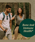 Gaia PRO Vitamin D3+K2 - Bone Health & Immune Support - Made with Vitamin D3 & Vitamin K2 - 60 Capsules (60 Servings)