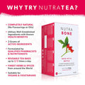 Nutra Tea Nutra Tea NUTRABONE - Bone Health Tea Includes Rose Hip Ginkgo Biloba and Yucca - for Bone Strength and Support - 20 Enveloped Tea Bags Herbal Tea