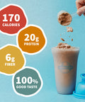 Garden of Life Creamy Organic Vegan Protein Powder + Oatmilk 20G Complete Plant Based Protein Coconut Water Mcts Sprouted Grains Prebiotics Probiotics Gluten-Free Chocolate Brownie 2 Lbs