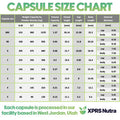 XPRS Nutra Size 00 Empty Capsules - 100 Count Clear Empty Vegan Capsules - Vegetarian Empty Pills - DIY Vegetable Capsule Filling- Veggie Pill Caps