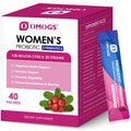 OMOGS Womens Probiotic 120 Billion CFUs 18 Strains with 3 Prebiotics and Cranberry Extract Help for Immune Booster Digestive Health Gut Health and Vaginal Health