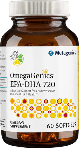 Metagenics PhytoMulti Without Iron and OmegaGenics EPA-DHA 720 Bundle Multivitamin Supplement Bundled with Omega-3 Fish Oil for Cardiovascular Musculoskeletal & Immune System Health 60 Count
