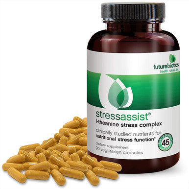 Futurebiotics StressassistÃƒâ€šÃ‚Â® L-theanine Stress Complex - Natural Nutritional Stress Function, 90 Vegetarian Capsules