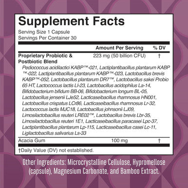Maryruth Organics 3-in-1 Daily Health 40+ Probiotics for Women | Clinically Tested | Estrogen Supplement for Women | 50 Billion CFU | Allergen | 30 ct