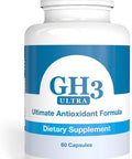 Nattura G-H3 Ultra Ultimate Antioxidant Formula - NEW Improved Anti-Aging Complex (Ginkgo Biloba R-Alpha Lipoic Acid Coenzyme Q10 Acetyl L-Carnitine Vitamin B6) - 60 Caps