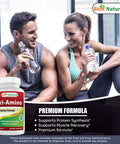 Best Naturals Tri-Amino with L-Arginine L-Ornithine L-Lysine 120 Tablets ( Improved Formula)