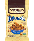 Snyder's of Hanover Pretzels Rounds Sea Salt 3.5 Oz