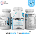 Conceive for Him Fertility Supplement for Men - Vitamins & Minerals Plus Key nutrients for Male Fertility 60 Capsules