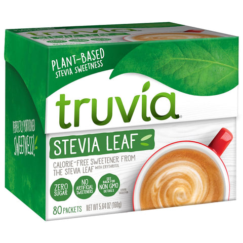 Truvia CalorieFree Sweetener Stevia Leaf Packets 240 Count (16.9 oz Carton)