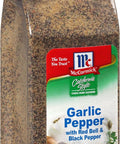 McCormick California Style Garlic Pepper with Red Bell & Black Pepper Coarse Grind Seasoning, 22 oz