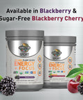 Garden of Life Sport Organic Plant Based Pre Workout Powder Packets Blackberry Flavor 12Ct Tray