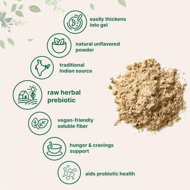Micro Ingredients Psyllium Husk Powder 2 Pound (32 Ounce) Soluble Fiber Psyllium Husk Daily Fiber for Baking Smoothie and Beverage India Origin Keto Diet Unflavored Gluten No GMOs and Vegan Friendly