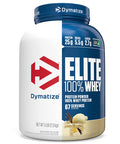 Dymatize Elite 100% Whey Protein, 2.27 kg (5 lb), Gourmet Vanilla