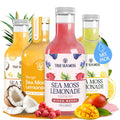 Mango Pink Pepper Sea Moss Electrolyte Lemonade Ã¢â‚¬â€œ Exotic Spiced Hydration Drink Ã¢â‚¬â€œ No Added Sugar with Sea Moss & Electrolytes Ã¢â‚¬â€œ 4 x 12 fl oz Bottles Ã¢â‚¬â€œ Made in USA