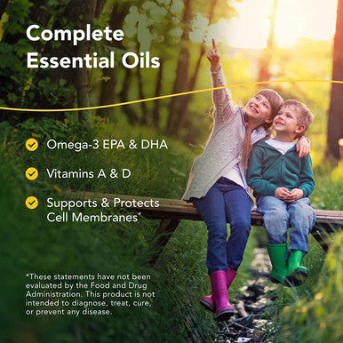 North American Herb Spice Kidekare AllOmega 2 fl. oz. Essential Oils for Children Protects Cell Membranes Contains Vitamin A D EPA DHA NonGMO 24 Servings