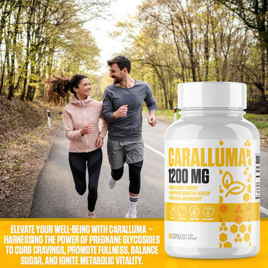 EPN Supplements Caralluma Fimbriata | #1 New Caralluma Supplement To Improve Endurance, Increase Energy + Powerful Antioxidant | For Men & Women W/ 1200Mg Per Serving |. Vegan & Gluten Free - 60 Capsules