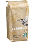 Starbucks Whole Coffee Beans, Starbucks Blonde Roast Hot or Iced Coffee, Veranda Blend, Six 12 oz BagsÃƒÂ¢Ã¢â€šÂ¬Ã¢â‚¬Â¹