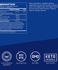 Bulletproof Smart Mode Nootropic, 60 Capsules, Keto Supplement With Bacopa Monnieri For Brain Health, Focus, Concentration, Memory, Attention, & Performance