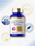 Carlyle Chitosan Supplement 1200Mg | 120 Quick Release Capsules | Non-Gmo, Gluten Free | Ultra Lipo