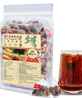 Ginseng Five Treasures Tea Kidney Tea - Ginseng & Mulberry Herbal Teas Natural Chinese Red Date Kidney Cleanse Detox Teas Bag for Men Women, te de riÃƒÂ±on Saludable Organica (1 Bag(25PC))