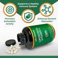 Life's Fortune Liposomal Vitamin C 2100 mg Fast Acting Absorption Higher Bioavailability Supporting Immune System High Antioxidant Supplement Formula Collagen Booster 180 Capsules