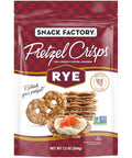 Snack Factory Pretzel Crisps Sea Salt & Cracked Pepper 7.2 Oz