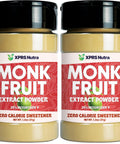 XPRS Nutra Monk Fruit Extract Powder - 1.3 Ounces of Premium 25% Mogroside Monk Fruit Sweetener Sugar Substitute