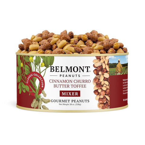 Belmont Peanuts Gourmet Sea-Salted Virginia Peanuts, 20 oz (1 Pack) ÃƒÂ¢Ã¢â€šÂ¬Ã¢â‚¬Å“ Only 3 Simple Ingredients, No Preservatives, 7g Protein ÃƒÂ¢Ã¢â€šÂ¬Ã¢â‚¬Å“ A Premium, Salty, Crunchy, Hand Seasoned Snack