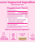 Pink Stork Postpartum Probiotics with Ashwagandha and Chamomile Postpartum Essentials for Hormone Balance Mood Support Gut Health Digestive Wellness Postnatal Vitamins for Women 30 Capsules