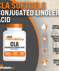 Bulksupplements.Com Conjugated Linoleic Acid Softgels - Cla Supplements, Cla 2000Mg, Cla Safflower Capsules, Cla Pills - 2 Cla Softgels Per Serving, 150-Day Supply, 300 Softgels