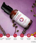 Codeage Liquid Vitamin D3 K2 Supplement Liposomal Vitamin D Cholecalciferol Menaquinone MK-7 Liquid Vitamin K - Vegan & Non-GMO - No Sugar - 2 fl oz